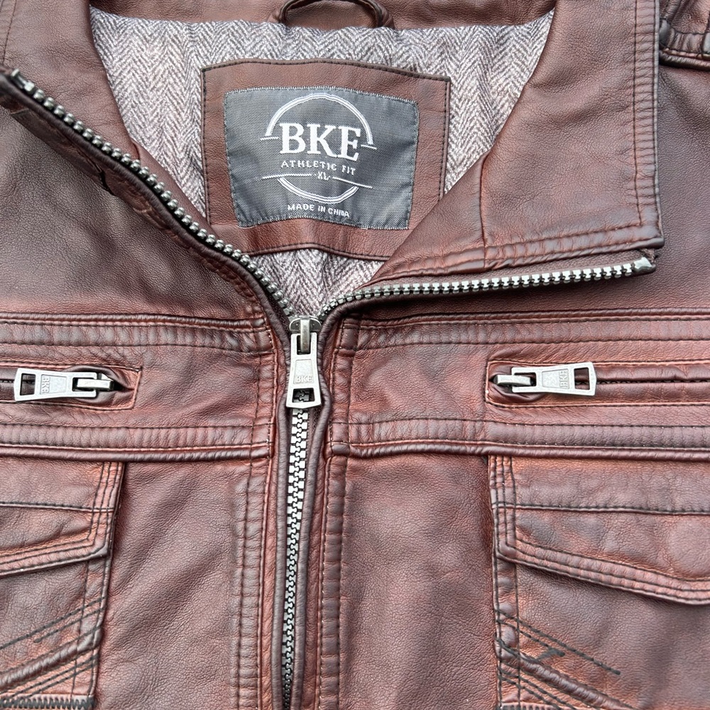 Bke Maroon Lightweight Jacket - image 5